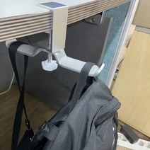 라온파인 책상 책 가방 걸이 사무실 핸드백 거치 수납걸이 헤드셋 걸이, 실버, 양쪽형