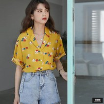 가바바 여성 블라우스 귀요미가 되고싶다면 필수템 반팔 블라우스 G45875