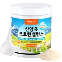 본트비 산양유 프로틴 밸런스, 420g, 1개