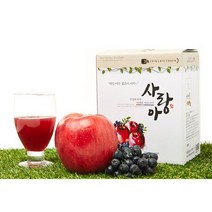 국내산 사과 아로니아즙 아로니아사과즙 80mlx30포, 80ml3