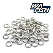 청룡조구 스플릿링 60ea 연결링 자작채비 루어 연결링, 6mm(60ea)