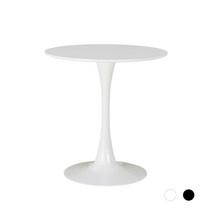 클린 HPL 호마이카 카페 원형테이블700, 화이트