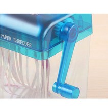 문서 세단기 종이 절단기 슈레더 파쇄기 1Pc 미니 휴대용 수동 A6-SIze 종이 분쇄기 파쇄기 문서 및 송장, 한개옵션0