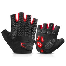 락브로스 SBR 젤패드 자전거 반장갑 싸이클, S169 반장갑-L