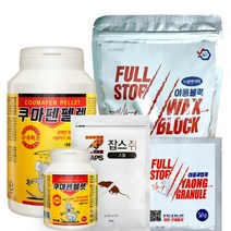 쥐약 쥐퇴치 쥐덫 살서제 쥐퇴치기, 쿠마펜 펠렛형 500g x 1개, 1개, 1개