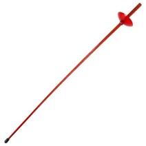 펜싱 칼 장비 플라스틱 장난감 장비 훈련 3종 세트, 98CM, 소리 나는 레드