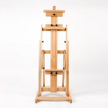 스마일구름 대작용 이젤 회화용 전문가용 화판 전시 나무 캔버스 원목 유화, 회화용이젤(W03C)