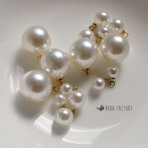 바다팩토리 진주 펜던트 악세사리 재료 진주부자재, L/13mm(3개)