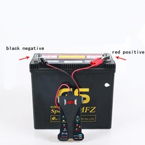 12V Digital Battery Tester Voltmeter And Alternator Charging System Analyzer With LCD Display and LE, 한개옵션0