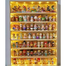 레고 장식장 피규어 향수 진열장 장식장 다양한 사이즈 투명 아크릴 1단 2단 3단 4단, 9층 가로 50cm 여닫이문