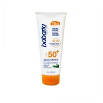 Babaria 바바리아 안티폴루션 안티에이징 페이셜 선크림 선스크린 자외선 차단제 SPF 50 75mL
