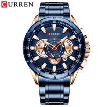Curren 남자 메탈 손목시계 M8363