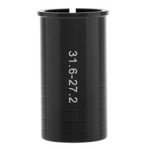 자전거 시트 포스트 슬리브 심 경량 산악 도로 어댑터 크기 감속기 튜브, 27.2  31.6