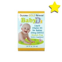 칼슨랩스 어린이 키즈 칠드런 비타민 VitaminD3 구미젤리 과일 향 25mcg1000IU 60개, 아기용 액상 비타민D3 10mcg(400IU) 10m