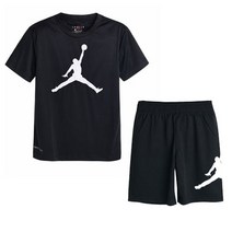 [조던주니어] DF점프맨로고반팔 메쉬반바지세트 (140-170) N232TS393P PT374P 주니어반팔세트