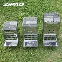 ZIPAO 접이식 불멍화로대 감성캠핑 전용가방포함