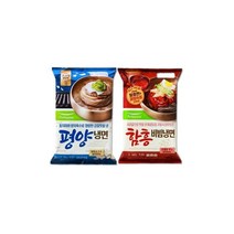 풀무원 평양냉면(2인분)+함흥냉면(2인분) (2인분X2봉) 여름별미 시원한음식 입맛당기는음식 쫄깃한면발 탱탱한면발, 23세트