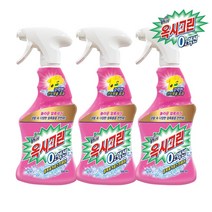 옥시크린 오투액션 스프레이 500ml X 3개 얼룩제거 찌든때 표백 세탁보조제 얼룩제거제 1개 하이마트 107552