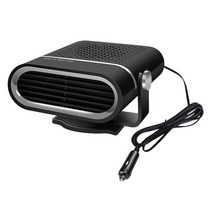캠핑히터 화장실 가정용 미니 히터 자동차 히터 224V 20W 휴대용 Defroster Demister 2 전기 냉각 난방 팬, 02 Black_02 24v
