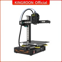 레이저각인기 레이저 마킹기 인쇄 각인 커팅 KINGROON-KP3S Pro S1 고속 3D 프린터 Y 축 듀얼 레일 고정밀 무음 업그레이드 DIY FDM 3D 2023 최신, CHINA_Standard Package