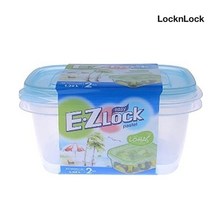 락앤락 뉴이지락 직사각 1320ml 2P, 색상:단일