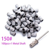 박스포장기계 제함기 철근밴딩기 테이핑 반자동 밴드실러0#120 # 네일 샌딩 밴드 전기 머신 드릴 비트 UV, 14 White 100pcs G150