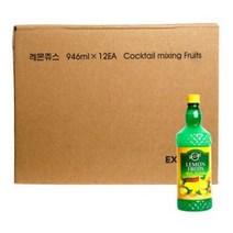 르씨엘 레몬 후르츠 레몬 주스, 946ml, 12개