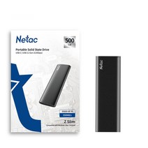 netac 외부 ssd 500gb 1tb 250gb 2tb 휴대용 솔리드 스테이트 드라이브 하드 드라이브 usb3.2 type c for laptop, 즈슬림