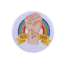 LGBT 레인보우 게이 핀 Tinplate 배지 옷깃 데님 모자 브로치 남자 여자 칼라 핀 쥬얼리 액세서리, 한개옵션1, 04 4