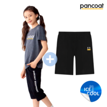 팬콧 팬콧 3color 3PACK 아동 주니어 반팔 반바지 7부바지 셋업 PMU3-1129