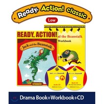 Ready Action Classic Low : Jack and the Beanstalk (Student Book + Workbook + CD), 에이리스트