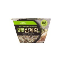 풀무원 식사대용 영양 삼계죽_컵 1인 (260g) 아침 야식 환자식 부모님식사 혼밥 간단요리 다이어트, 1개