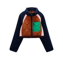 ZARA 스티치 숏 재킷 점퍼 패딩 아우터 1255708