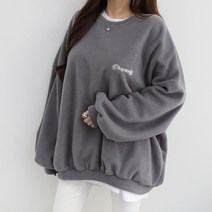 [쏭스타일] 올스자수오버핏맨투맨