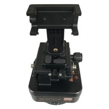 전동식 팬틸트 카메라 받침대 360도 회전 전동 파노라마 삼각대 헤드 팬 틸트 퀵 릴리스 플레이트 폰 홀더 용, 없음