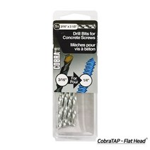 KOZI 코브라탭 비트 587Z 4.8mm 기리, 5개입