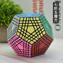 전문가용 취미 고난이도 메가밍크스 큐브 모음, 성수 7계 5 큐브 (블랙)