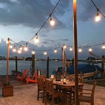 큐브라이팅 국내생산 안전인증제품 스트링라이트 캠핑조명 크리스마스조명 줄조명, 15미터 25소켓