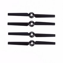 DJI 호환 Yuneec Typhoon Q500 4K 드론 용 프로펠러 퀵 릴리스 자동 잠금 소품 교체 블레이드 예비 부품 액세서리 4 피스, [01] 빨간