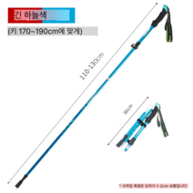 스틱 등산폴대 등산 스틱 등산스틱 초경량등산스틱 k2 등산스틱 여성 아이더스틱 k2등산스틱4단 k2 등산스틱, 라이트블루