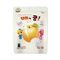 해호 뽀로로 동결건조과자 배가 쿵 천연 과일칩 15g, 1개