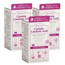 뉴트리랩스 감마리놀렌산 600mg 60캡슐 x 3박스 미국산 피부과민 면역과민개선 혈행개선 월경증후군 생리영양제