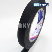 D_난연 아세테이트 테이프_20mmX30M_흑색, 단품