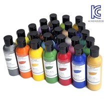 아크릴물감 100ml 24색, 실버 (펄)