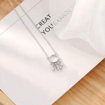 실버 드림캐쳐 은 목걸이 데일리 독특한 펜던트 선물