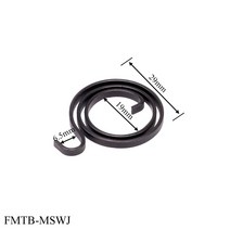 스프링 압축 용수철 비틀림 스프링 28mm 플랫 와이어 도어 잠금 핸들 코일 문, 03 FMTB-MSB_03 10PCS