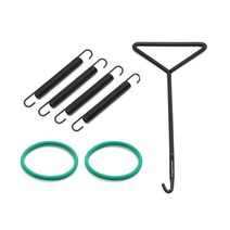 가변배기 자동차 머플러 튜닝Yamaha banshee 350 yfz350 87-06 배기 파이프 스프링 o-링 키트 w스프링 풀러 스프링 조정 도구, 없음