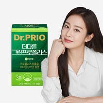 닥터프리오 더다른 브라질 그린 프로폴리스 아연 플라보노이드 고함량 항산화 800mg x 30캡슐, 그린프로폴리스 1B/1개월분