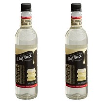 Davinci 다빈치 고메 클래식 화이트 초콜릿 시럽 750Ml 2개