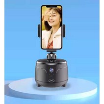 모션감지 삼각대 음성인식 자동 회전 라이브 얼굴인식, 1.8m 스탠드 + 블랙 카메라 패키지 A